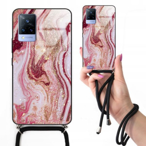 Etui Cross Glam do VIVO V21 Marmurki Top Wzory