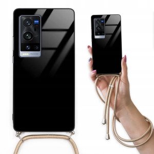 Etui Cross Glam do VIVO X60 PRO PLUS Złoty Sznurek