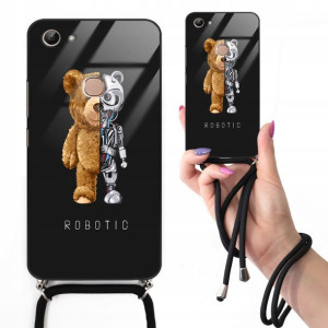 Etui Cross Glam do VIVO Y83 Czarny Bearbrick Wzory