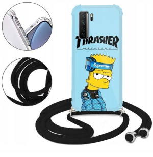 Etui Crossbody do HUAWEI P40 LITE 5G Bajki Wzory