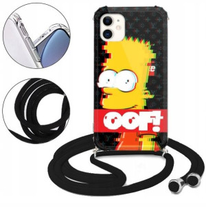 Etui Crossbody do IPHONE 11 Case Kreskówki Wzory