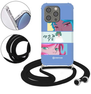 Etui Crossbody do IPHONE 14 PRO Case Anime Wzory