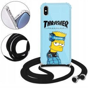 Etui Crossbody do IPHONE XS MAX Case Bajki Wzory