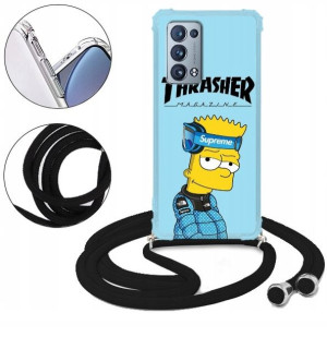 Etui Crossbody do OPPO RENO 6 PRO PLUS Bajki Wzory