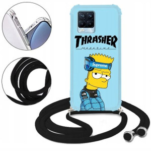 Etui Crossbody do REALME 8 Case Kreskówki Wzory