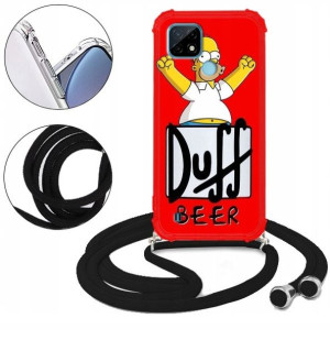 Etui Crossbody do REALME C21 Case Kreskówki Wzory