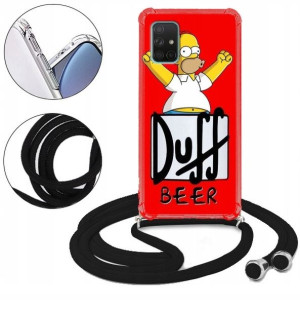 Etui Crossbody do SAMSUNG A71 Case Kreskówki Wzory