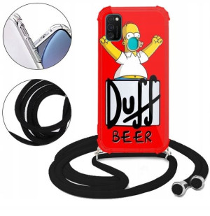 Etui Crossbody do SAMSUNG M30S Kreskówki Top Wzory