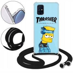 Etui Crossbody do SAMSUNG M31s Kreskówki Top Wzory