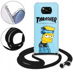 Etui Crossbody do XIAOMI POCO X3 Case Bajki Wzory