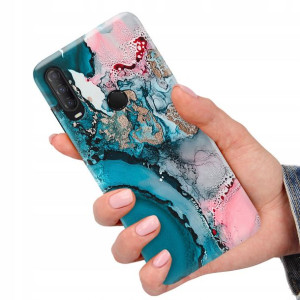 Etui do ALCATEL 1S 2020 Case Marmurki Letnie Wzory