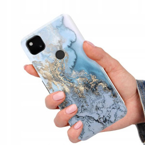 Etui do GOOGLE PIXEL 4A Case Marmurki Letnie Wzory