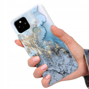 Etui do GOOGLE PIXEL 5A Case Marmurki Letnie Wzory