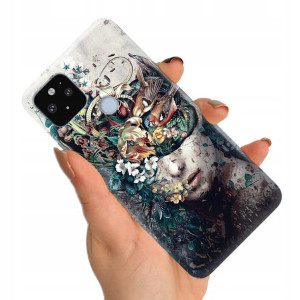 Etui do GOOGLE PIXEL 5XL Case Biologia Modne Wzory