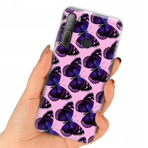 Etui do HTC DESIRE D20 PRO Case Kwiaty Lato Wzory