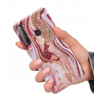 Etui do HTC DESIRE D20 PRO Obudowa Marmurki Wzory