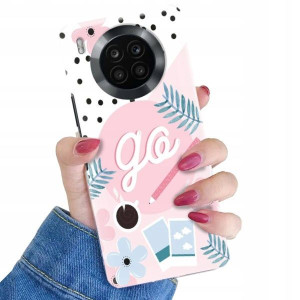 ETUI do HUAWEI HONOR 50 LITE Kolor Pastele Wzory