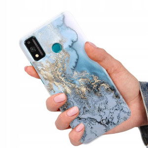 Etui do HUAWEI HONOR 9X LITE Case Marmurki Wzory