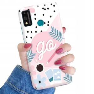 ETUI do HUAWEI HONOR 9X LITE Kolor Pastele Wzory