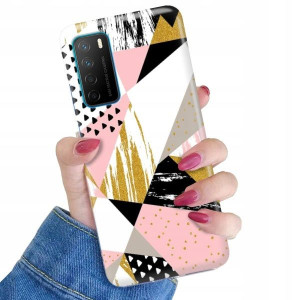 ETUI do HUAWEI HONOR PLAY 4 Kolorowe Pastele Wzory