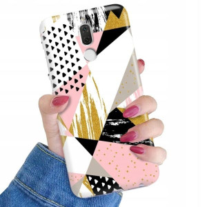 ETUI do HUAWEI MATE 10 LITE Kolorowe Pastele Wzory