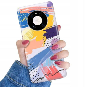 ETUI do HUAWEI MATE 40 Kolorowe Pastele Top Wzory