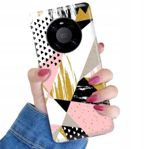 ETUI do HUAWEI MATE 40 PRO PLUS Pastelowe Wzory