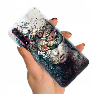 Etui do HUAWEI NOVA 5 Case Biologist Human Wzory