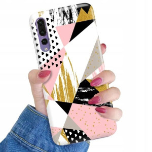 ETUI do HUAWEI P20 PLUS Kolorowe Pastele Top Wzory