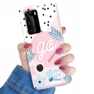 ETUI do HUAWEI P40 PRO Kolorowe Pastele Top Wzory