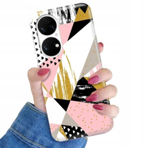 ETUI do HUAWEI P50 Kolorowe Pastele Letnie Wzory