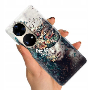Etui do HUAWEI P50 PRO Case Biologist Human Wzory