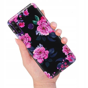 ETUI DO HUAWEI Y6P Kwiaty Flower Natura TOP Wzory