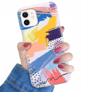 ETUI do iPHONE 12 Kolorowe Pastele Letnie Wzory