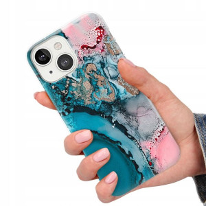 Etui do IPHONE 13 Obudowa Marmurki Letnie Wzory
