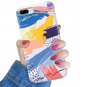 ETUI do iPHONE 7 PLUS Kolorowe Pastele Top Wzory