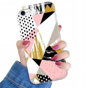 ETUI do iPHONE SE2 Kolorowe Pastele Letnie Wzory