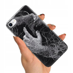 Etui do iPHONE SE2/ SE3 Case Biologist Human Wzory