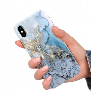 Etui do iPHONE X/XS Obudowa Marmurki Letnie Wzory