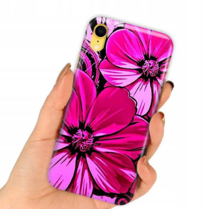 Etui do iPHONE XR Obudowa Kwiaty Letnie Top Wzory