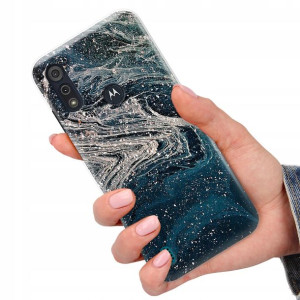 Etui do MOTOROLA E6S Obudowa Case Marmurki Wzory