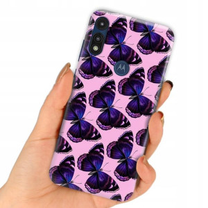 Etui do MOTOROLA E7 Case Kwiaty Letnie Top Wzory