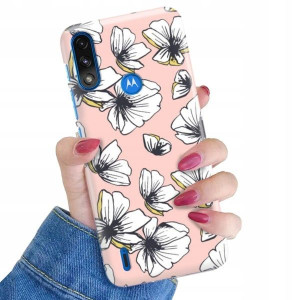 ETUI do MOTOROLA E7 POWER Kolorowe Pastele Wzory