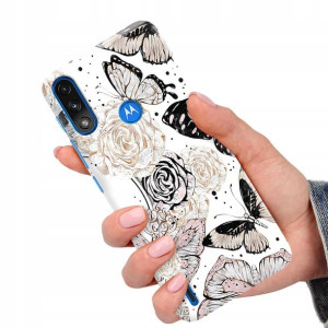 Etui do MOTOROLA E7 POWER/E7i Case Butterfly Wzory