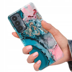 Etui do MOTOROLA EDGE 20 5G Case Marmurki Wzory