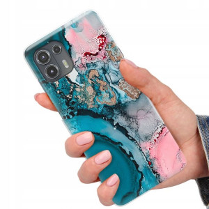 Etui do MOTOROLA EDGE 20 LITE 5G Marmurki Wzory