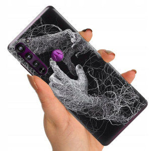 Etui do MOTOROLA EDGE Case Biologist Human Wzory