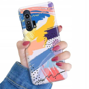 ETUI do MOTOROLA EDGE PLUS Kolorowe Pastele Wzory