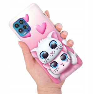 ETUI DO MOTOROLA EDGE S Miłość Romantyczne Wzory