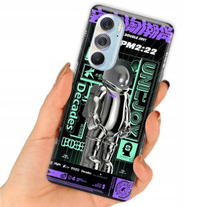 Etui do MOTOROLA EDGE X30 Case Kosmos Top Wzory